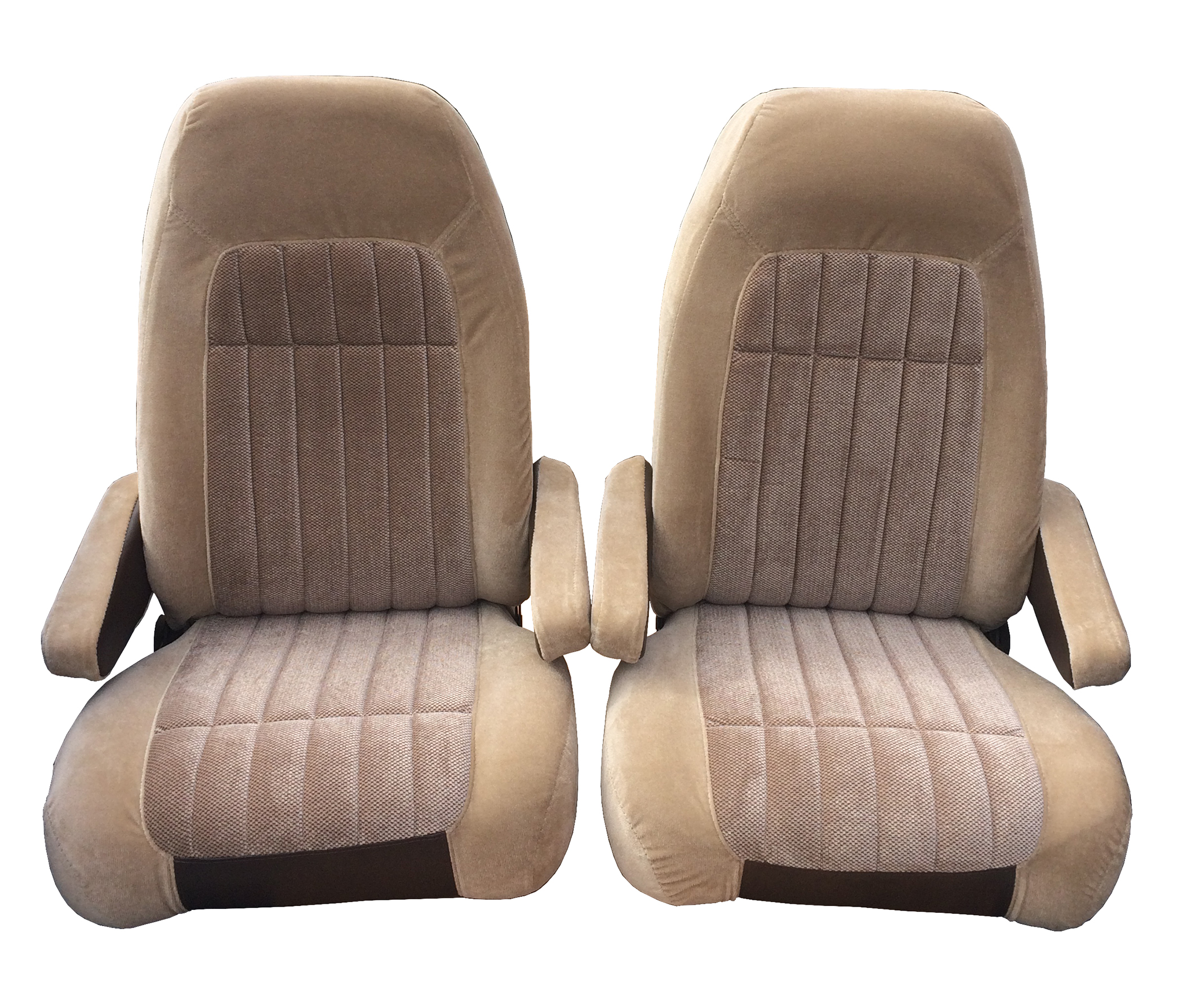 1992 Chevrolet Blazer Seat Upholstery Front Buckets & Rear Bench, Sandstone Velour Online